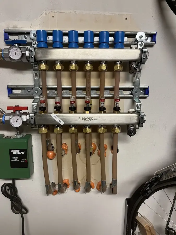 Plumber performing Leak Detection at a residential property in Page